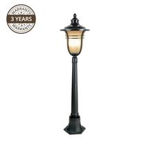 Pastatomas lauko šviestuvas Domoletti 004-PS, 60W, E27, IP43, juoda sp., 17.7 cm x 100 cm