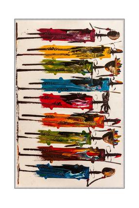 Kilimas Conceptum Hypnose HMNT47, įvairių spalvų, 200 cm x 100 cm