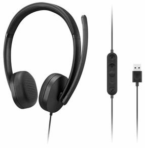 Vadu austiņas Lenovo Gen 2 4XD1P83425, melna krās.