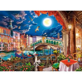 Dėlionė Castorland Romantic Night in Venice C-200986-2, 92 cm x 68 cm, 2000 vnt.