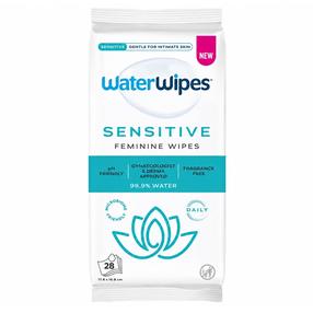 Intymios higienos servetėlės WaterWipes Sensitive, 28 vnt.
