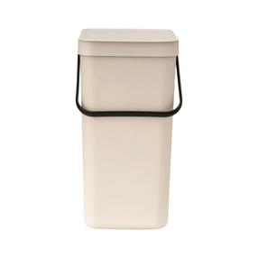 Šiukšliadėžė Brabantia Sort & Go 251740, smėlio sp., 16 l, 40.1 cm x 22 cm