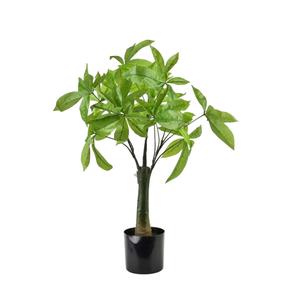 Искусственное растение в горшке Mondex Viridis, зеленый цв., 65 см x 12 см