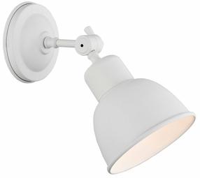 Lampa sienas Argon Eufrat, E27, 1 x 15 W, balta krās. / balta krās.