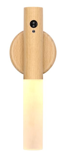 Lampa sienas Grundig, 0 x 1 W, balta krās. / brūna krās.