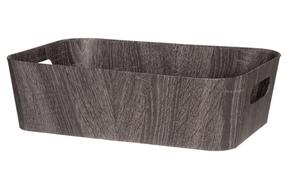 Коробка для вещей 4Living Sense 639009, темно-серый цв., 37.5 x 26 x 11 см