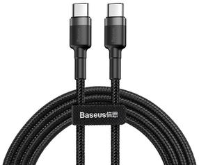 Провод Baseus, USB-C, 200 см, черный цв., 60 Вт