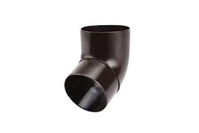 Vihmaveetoru põlv 67°, 67 °, Ø 8 cm, polüvinüülkloriid (pvc), pruun v.