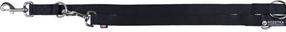 Reguliuojamas pavadėlis Trixie Premium Adjustable Leash 200601, juoda sp., L/XL, 2 m x 25 mm