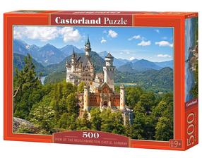 Dėlionė Castorland View Of The Neuschwanstein Castle 500 el. B-53544, 500 vnt.