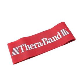 Pretestības gumija Thera-Band Loop, 30.5 cm x 7.6 cm, sarkana krās.