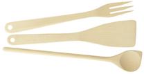 Medinis šaukštas Tescoma Cooking Spoon, 30 cm, smėlio sp., 3 vnt.