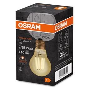 Spuldze Osram LED, E27, silti balta krās., E27, 4 W, 410 lm