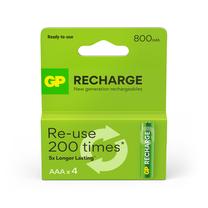 Įkraunamas elementas GP GPRHC083L001, AAA, 800 mAh, 4 vnt.