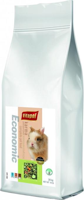Barība grauzējiem Vitapol Economic, trušiem, 20 kg