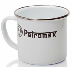 Puodelis Petromax Enamel Mug, emaliuotas plienas, 9.9 cm, 0.36 l, balta sp.