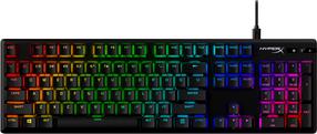 Laidinė žaidimų klaviatūra HyperX Alloy Origins Alloy Origins PBT HX Blue, EN, juoda sp.