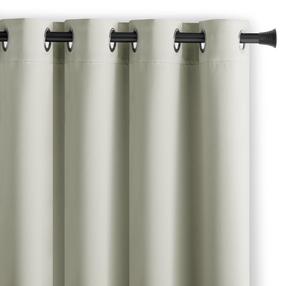 Pimendavad kardinad Restilo Blackout, kreemjasvalge, 140 cm x 175 cm