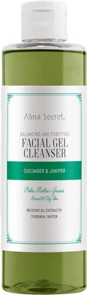 Veido prausimosi gelis Alma Secret Cucumber & Hamamelis, 200 ml