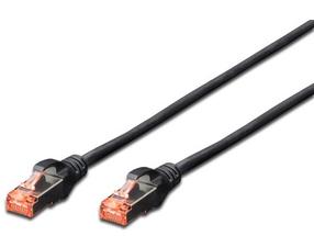 Tīkla kabelis Digitus Patch DK-1644-050/BL RJ-45, RJ-45, 5 m, melna krās.