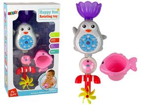 Vannas istabas rotaļlietu komplekts Happy Fun, daudzkrāsaina