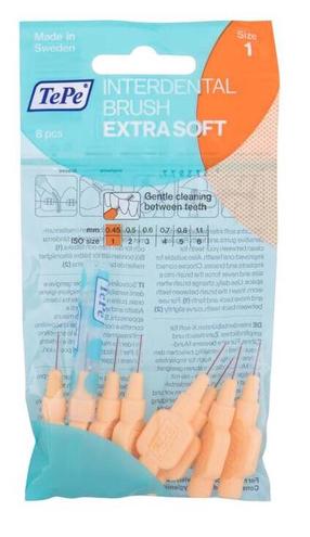 Hambavahehari TePe Extra Soft, oranž v.