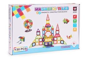 Magnetkonstruktor Magnetic Tiles HC397266, 130 tk, mitmevärviline