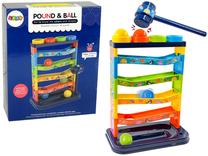 Lavinimo žaislas Lean Toys Pound & Ball, 35 cm, įvairių spalvų