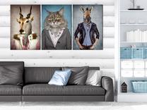 Reprodukcija Artgeist Menagerie, g-b-0130-b-e, 120 cm x 60 cm