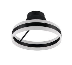 Светильник потолочный Trio Dios 631410132, LED, 2300 - 4000 °К, 1 x 21 Вт, черный цв. / черный цв., 40 x 40 см