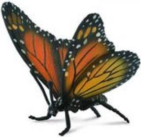Mängukujuke Collecta Monarch Butterfly 88598, 5.5 cm, must v./oranž v.