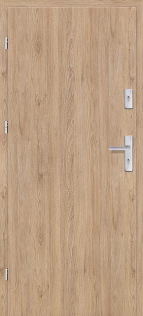 Durvis Oak Herse Set 32DB G845, labais, ozola krās., 203 x 84.5 x 4.5 cm