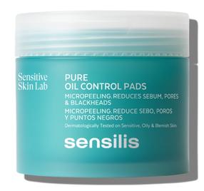 Veido tonikas, padeliai Sensilis Pure Oil Control, 60 vnt.