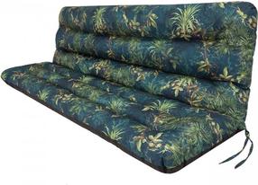 Lauko kėdės pagalvėlė Hobbygarden Ania PNHZIT19, mėlyna sp./žalia sp., 120 x 110 cm