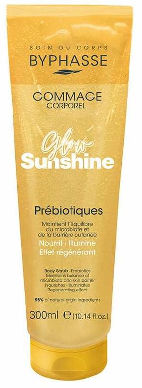 Keha kooriv kreem Byphasse Glow Sunshine, 300 ml