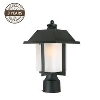 Pastatomas lauko šviestuvas Domoletti Matrix 065-PF, 60W, E27, IP43, juoda sp., 16 cm x 34 cm