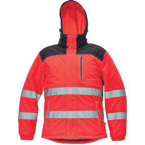 Darba jaka vīriešu Cerva Knoxfield HV, sarkana krās., 3XL izmērs