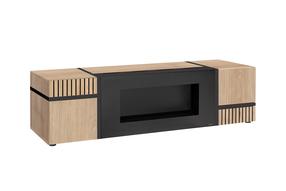 Televizoriaus spintelė ASM Cross Cross, ąžuolo, 150 cm x 50 cm x 50 cm