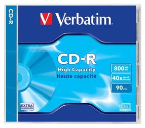 Įrašomas kompaktinis diskas Verbatim, 800 MB, 10vnt.