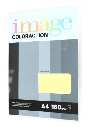 Kanceliarinis popierius Antalis Image Coloraction, A4, 160 g/m², geltona sp., 50 lapų vnt.