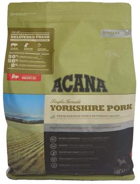 Sausā suņu barība Acana Singles Yorkshire Pork, cūkgaļa, 2 kg
