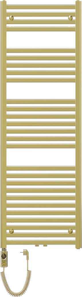 Elektrinis rankšluosčių džiovintuvas Mexen Hades, aukso sp., 50 cm x 150 cm, 600 W