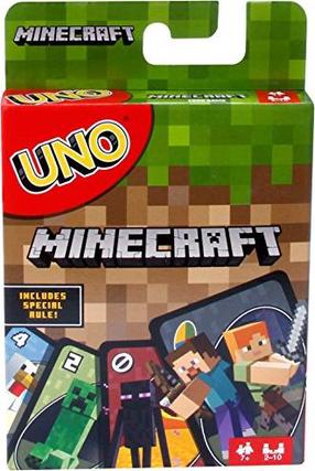Uno kaardimäng, Minecraft Mattel Games FPD61, EN