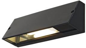 Sieninis lauko šviestuvas SLV Pema, 15W, E27, IP65, antracito sp., 28 cm x 10 cm