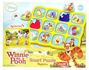 Сортировочная игра Quercetti Smart Puzzle Winnie The Pooh, многоцветный
