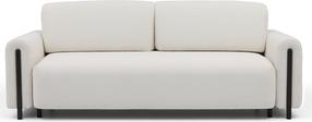 Sofa Arcadova Jaffray 01, balta sp., 97 x 244 cm x 97 cm