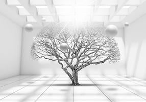 Fototapete Artgeist Tree Of Future MFT415, 105 cm x 105 cm