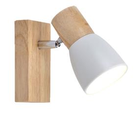 Valgusti lagi ja seinad CristalRecord Lan, E14, 1 x 40 W, valge v. / pruun v.