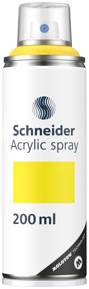 Aerozoliniai dažai Schneider Paint-It 030, dekoratyviniai, juoda sp., 0.2 l