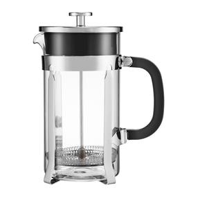 Kavinukas French Press Ambition Verre, 1 l, skaidri sp./sidabro sp.